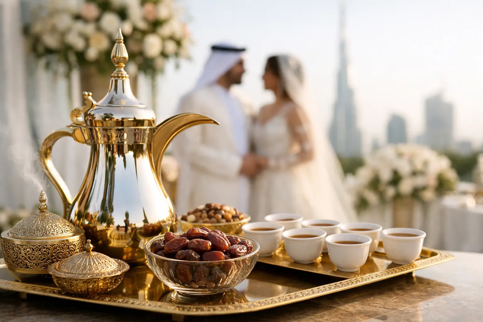 Arabic Coffee Service for Weddings in Dubai