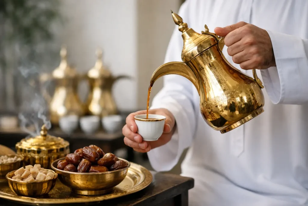 Traditional Arabic Coffee Server Hire Guide
