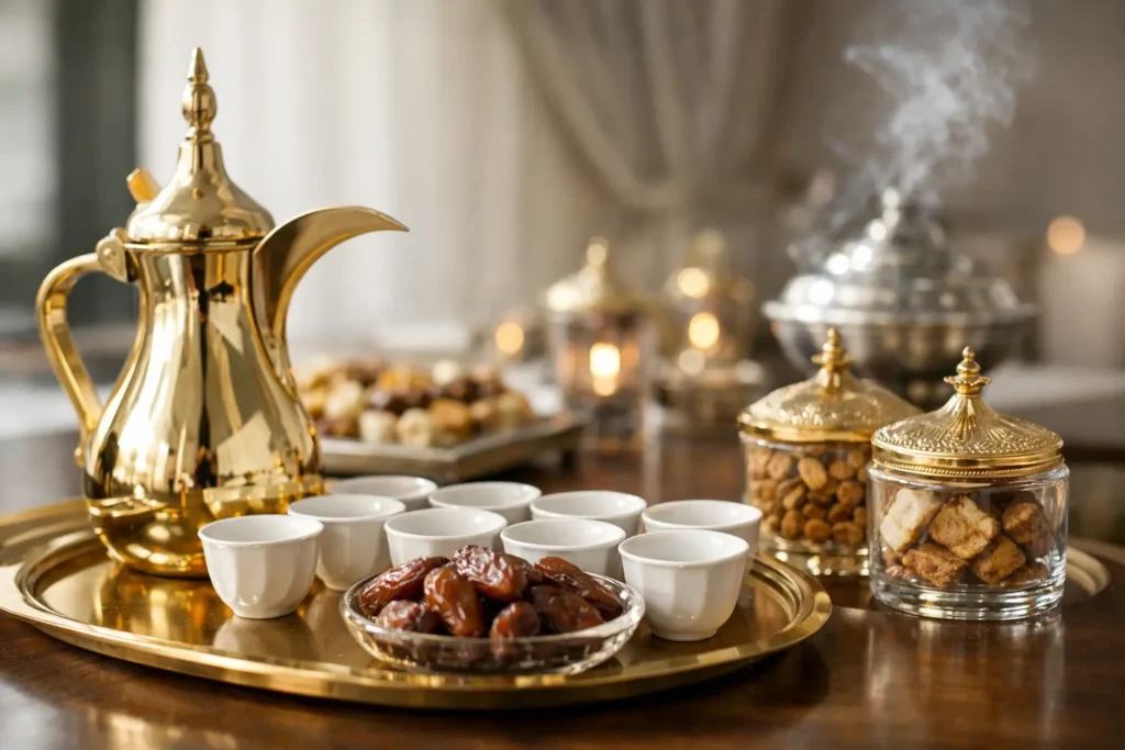 A Guide to Arabic Coffee Presentation for Events
