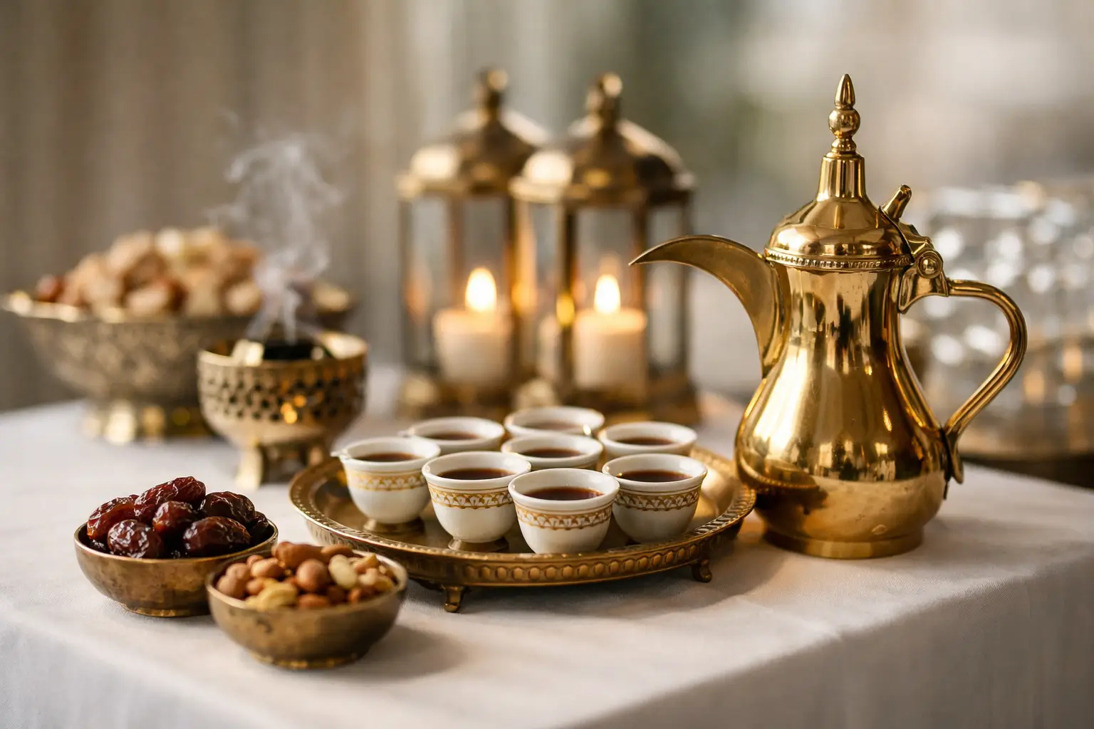 Traditional Arabic Coffee Service for Events
