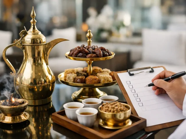 Arabic Coffee Service Checklist for UAE Events