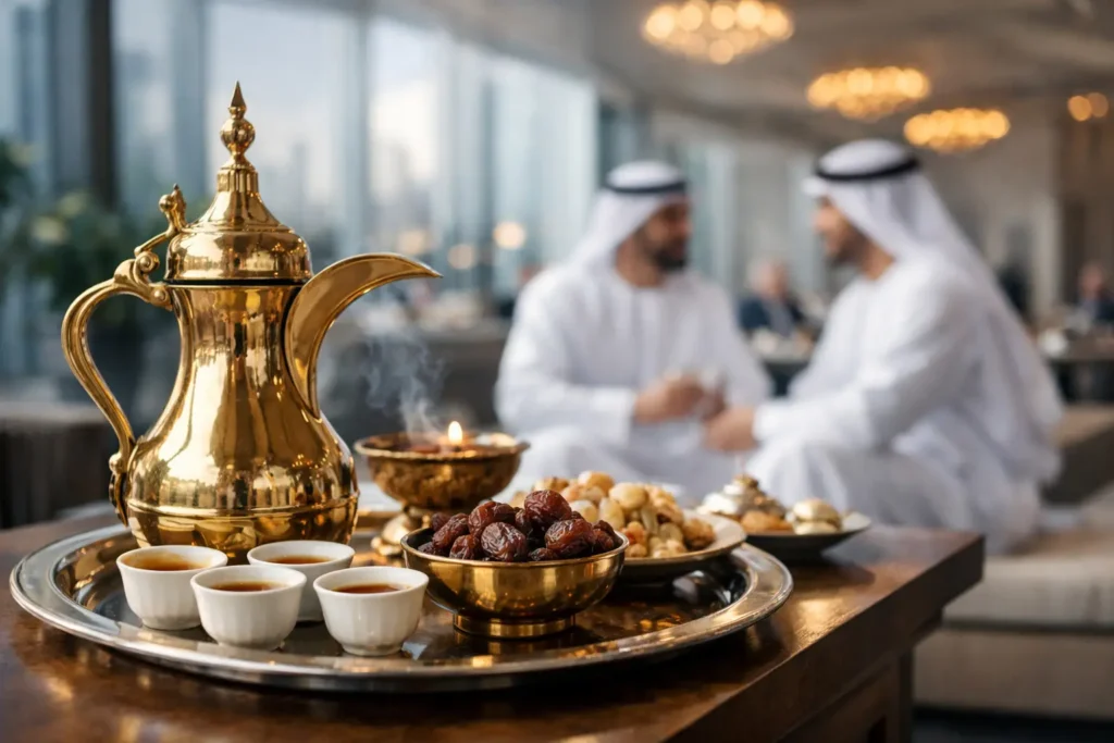 Arabic Coffee Service DWTC for Memorable Events