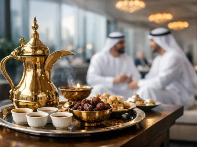 Arabic Coffee Service DWTC for Memorable Events